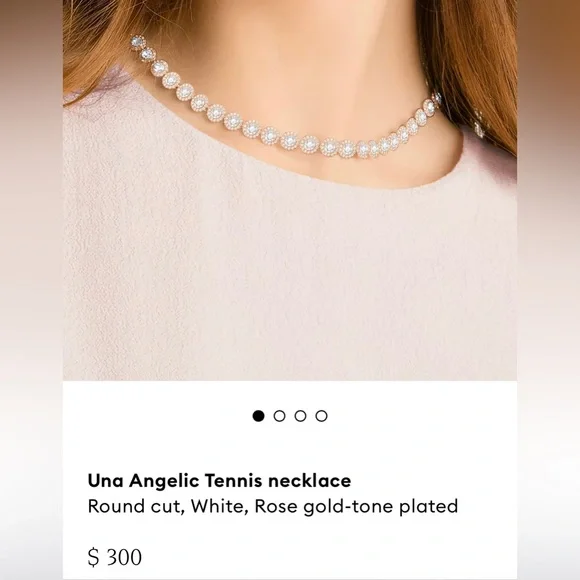 【すぐにお届け！】SWAROVSKI Una Angelic Tennis ネックレス Swarovski Una Angelic Tennis necklace